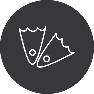 Gıda simgesinin vektör illüstrasyonu