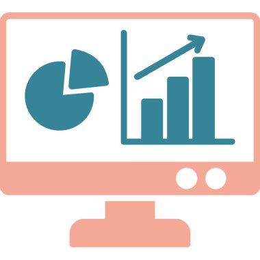 seo modern simgesinin vektör illüstrasyonu