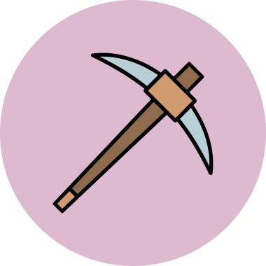 kılıç simgesi vektör illüstrasyonu