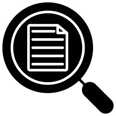 Büyüteç simgesi. Web tasarımı için büyüteç vektör simgelerinin basit çizimi