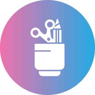 Boya simge vektör çizim