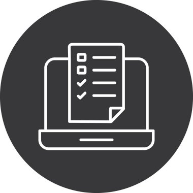 Dosya simgesinin vektör illüstrasyonu