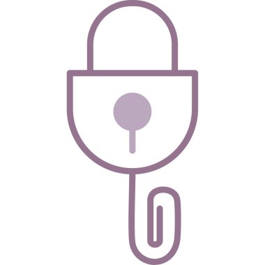 Renk arkaplanındaki anahtar simgesinin vektör illüstrasyon tasarımı