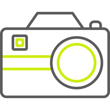 kamera vektör simgesi, modern biçim