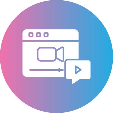 TV web simge vektör