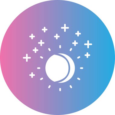 Bir yıldızın vektör illüstrasyonu