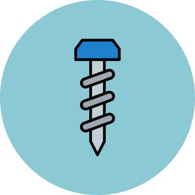 Çizgi film simgesinin vektör çizimi