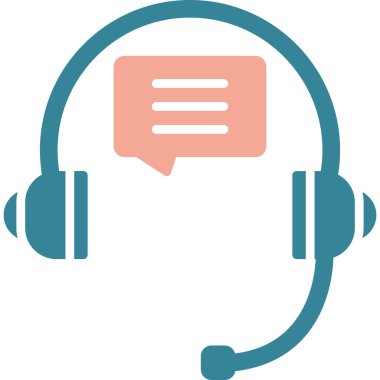 Müşteri desteği. Web simgesi