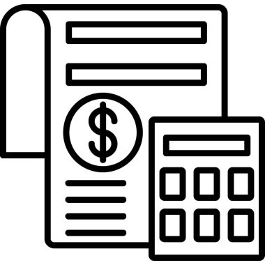 fatura fatura simgesi