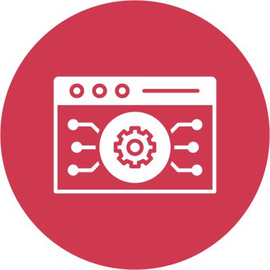 Simge vektör illüstrasyonu ayarlanıyor