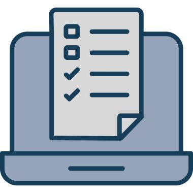 Tamam. Web simgesi basit illüstrasyon