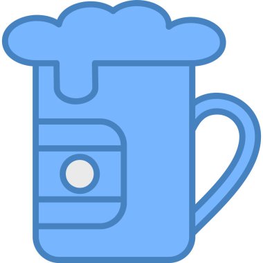 içki bardağı simgesi - taslak biçiminde