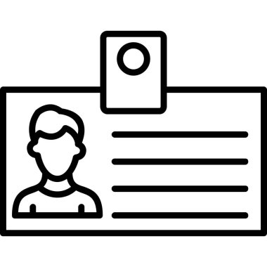 iş adamı simgesi vektör illüstrasyon tasarımı