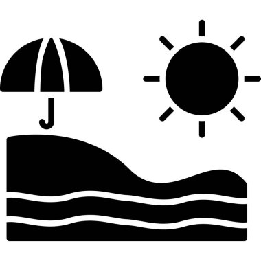 Hava durumu simgelerinin vektör simgesi kümesi