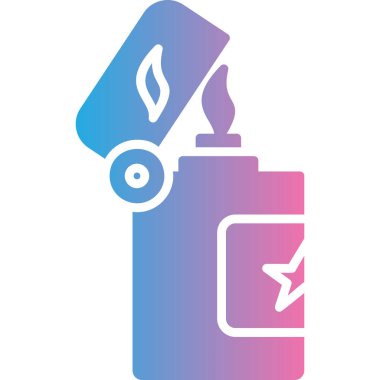 Bir şişe sıvının vektör çizimi