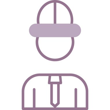 İnsan simgesinin vektör illüstrasyonu