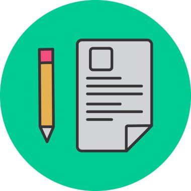 Modern eğitim ikonunun vektör illüstrasyonu