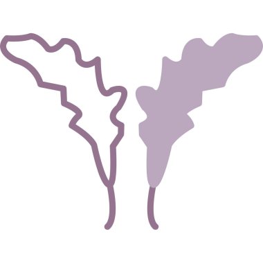 Brezilya vektör çiziminin izole edilmiş renkli haritası