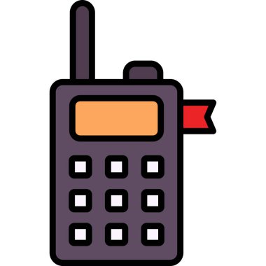 telefon simgesi vektör illüstrasyonu