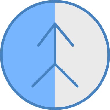 pusula simgesi, vektör illüstrasyonu