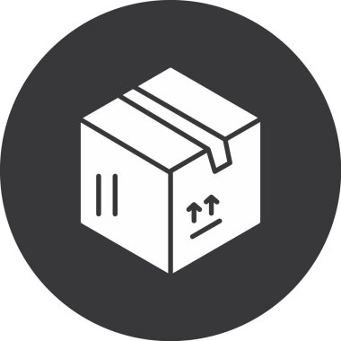 kutu gönderme simgesi ana hatları biçiminde