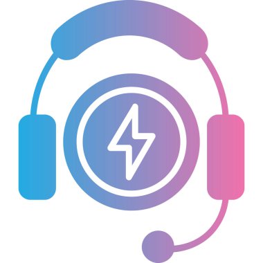 Müzik çalar simgesinin vektör illüstrasyonu