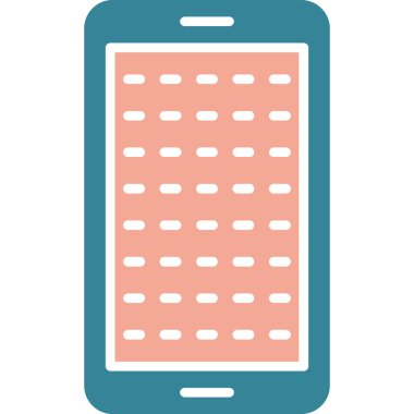 Cep telefonu. Basit resimleme