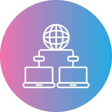 seo modern simgesinin vektör illüstrasyonu