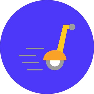 golf ikonu vektör illüstrasyonu