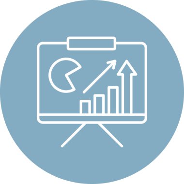 Grafik. Web simgesi basit illüstrasyon
