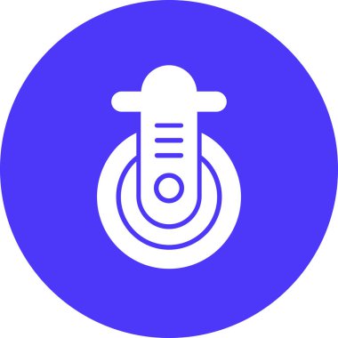 Konuşmacı. Web simgesi basit illüstrasyon