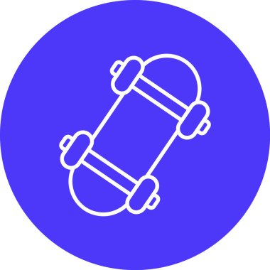 Kaykayın vektör illüstrasyonu