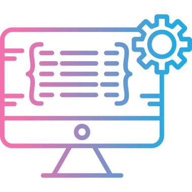 seo modern simgesinin vektör illüstrasyonu