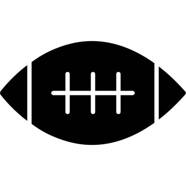 Amerikan futbol topu simgesi