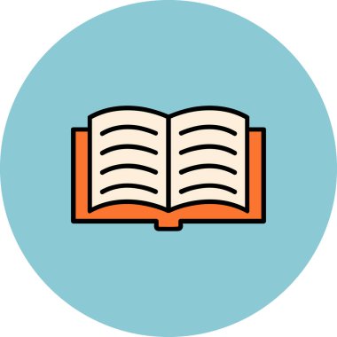 Kitap simgesi çizimini aç
