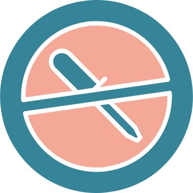 Modern b 'nin vektör çizimi düzlemin ikonundan yoksundur