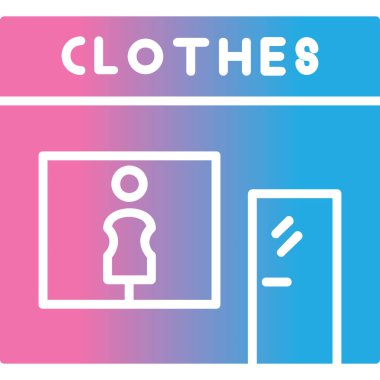 Giyim simge vektör çizim