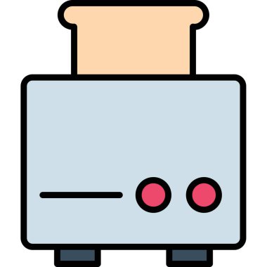 Tost makinesi pişirme ikonu