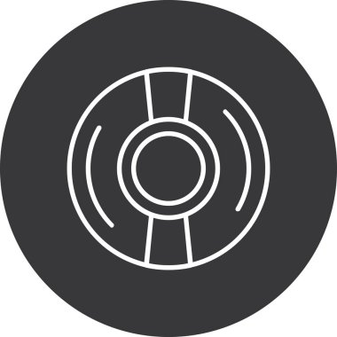 Modern ikon susuzluğunun vektör çizimi