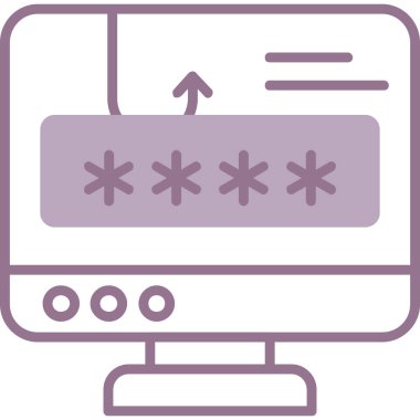 parola simgesine ana hat biçiminde eriş