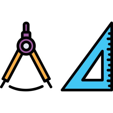 üçgen geometri simgesi renk özet vektörü