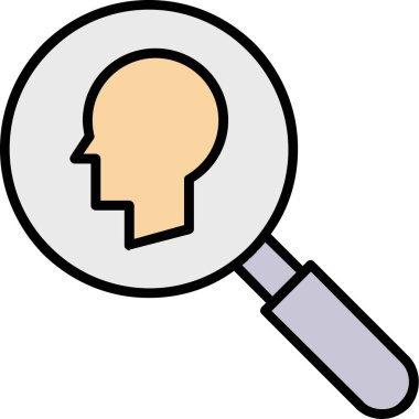 Ara. Web simgesi basit illüstrasyon