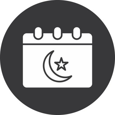 ramadan kareem vektör çizgisi simgesi tasarımı