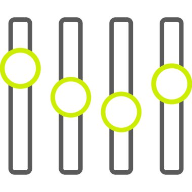 Barkod Düz Vektör Simgesi