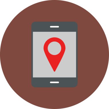 Yer düz vektör simgesi