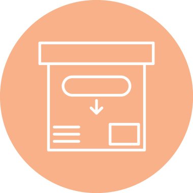 Modern b 'nin vektör illüstrasyonu eksik simgesi