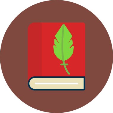 kitap vektörü simgesi, modern biçim