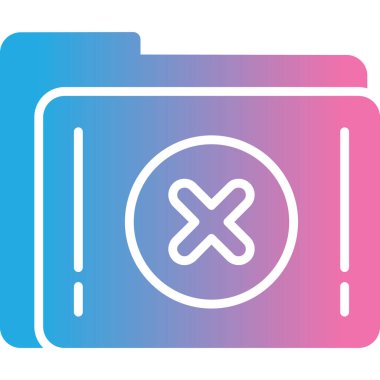 Soyut grupta izole edilmiş simgeyi sil