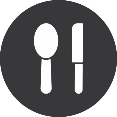 Gıda simgesinin vektör illüstrasyonu