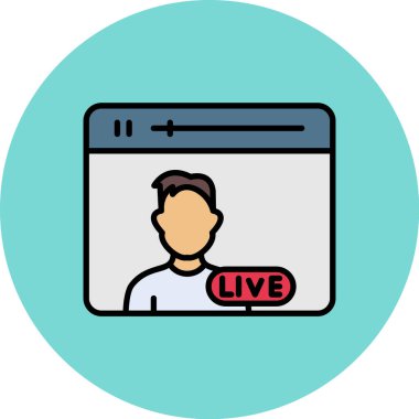 Dolu - taslak biçiminde canlı canlı simge